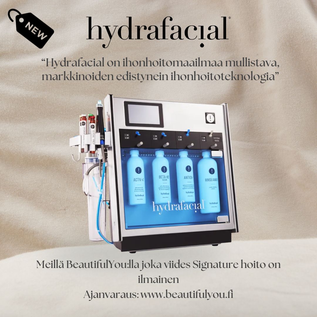HydraFacial laite ja tarjous
